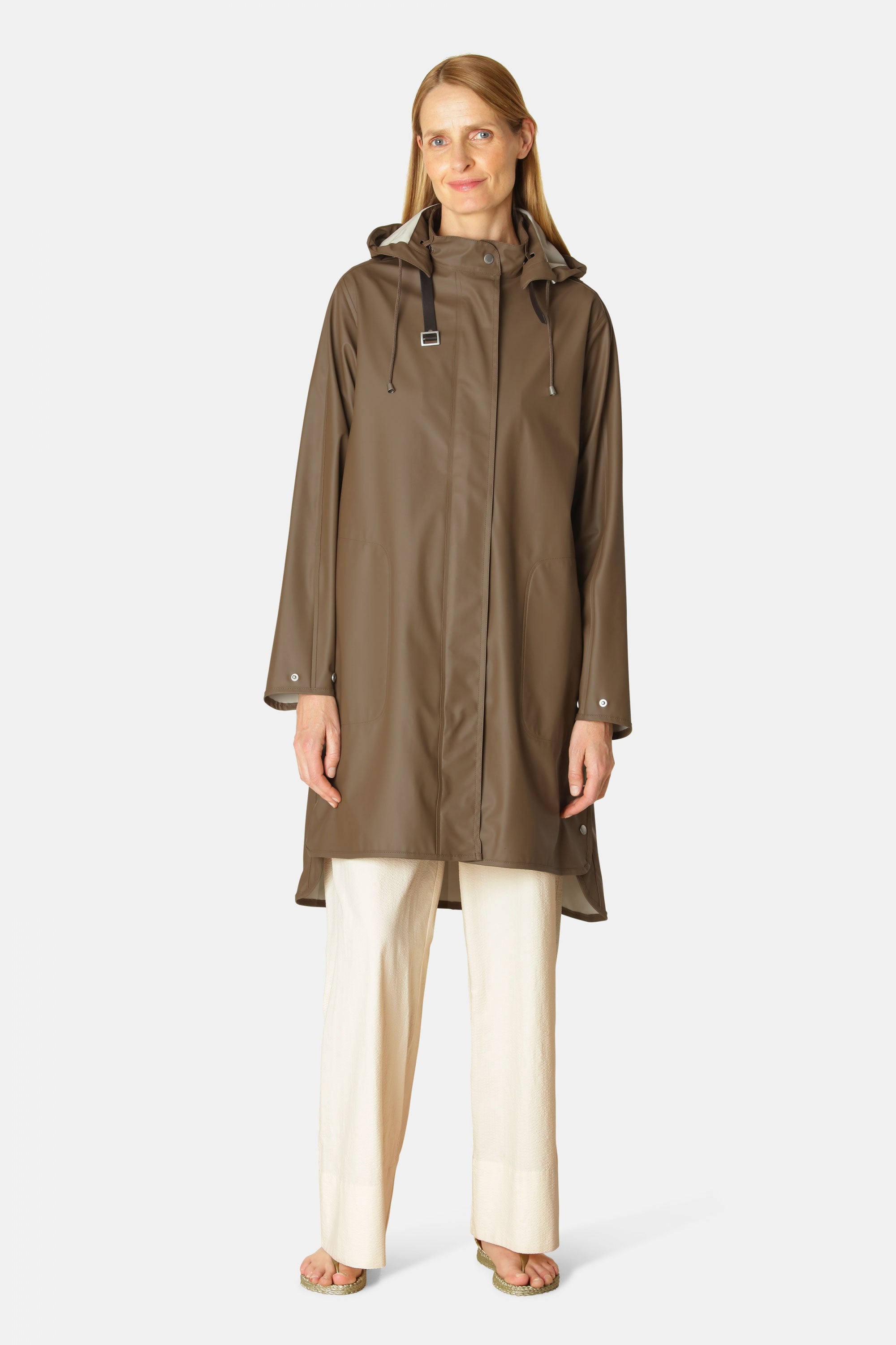 Regenjas RAIN71 - 224 Otter | Otter | Raincoat | Ilse Jacobsen