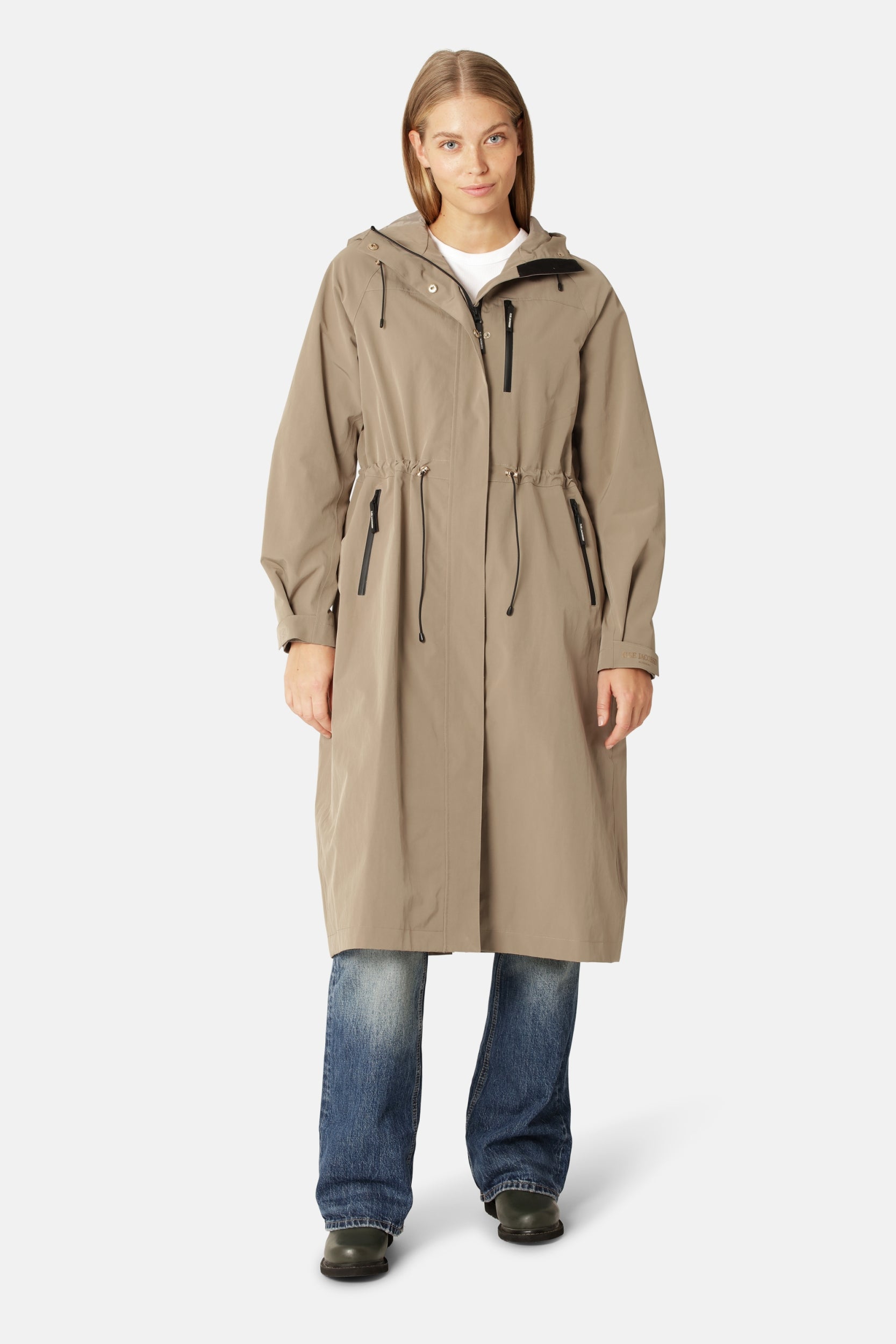 Regenjas RAINVISION01 - 105 Greige | Greige | Coat | Ilse Jacobsen