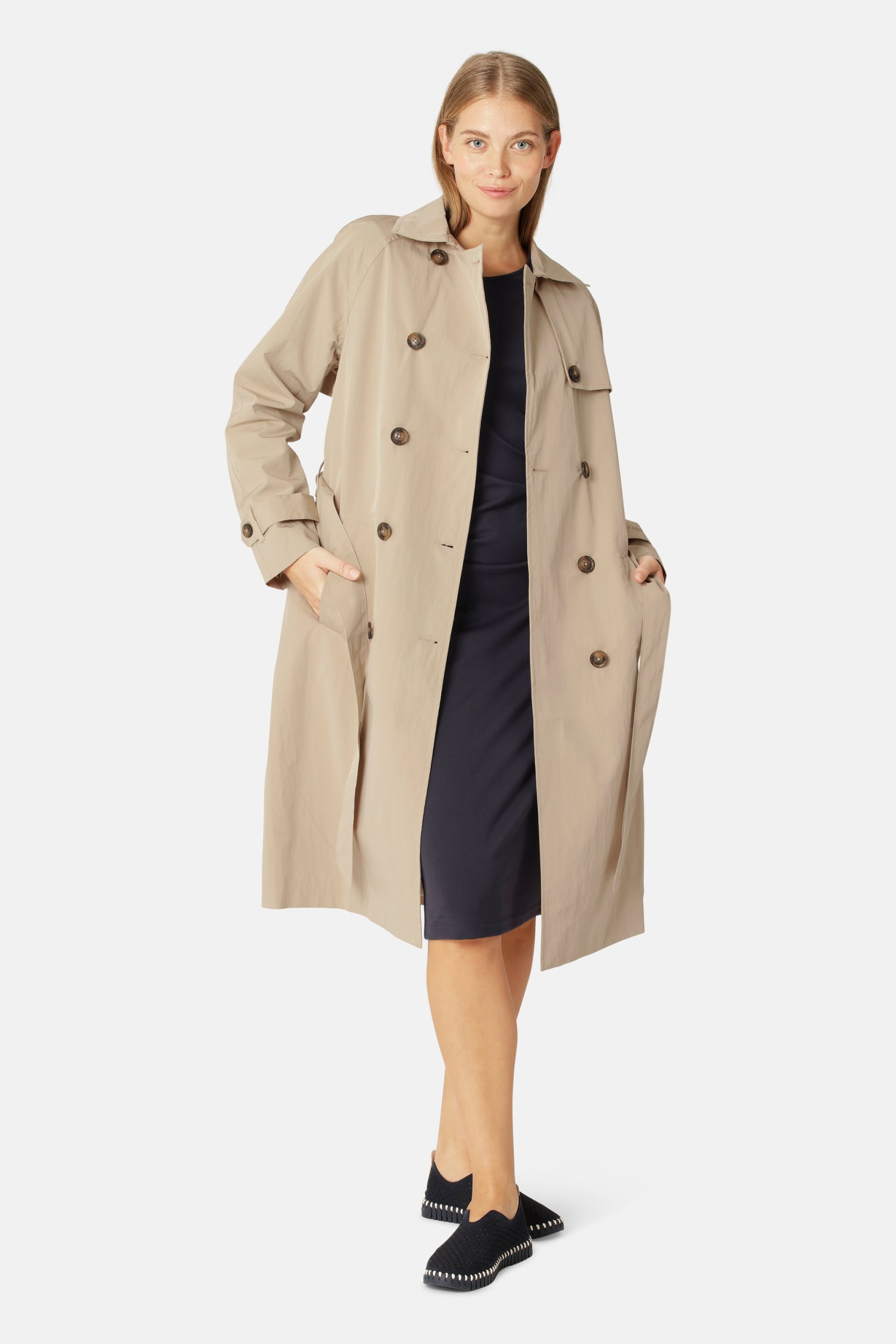 Regenjas RAINVISION03 - 106 White Pepper | White Pepper | Coat | Ilse Jacobsen