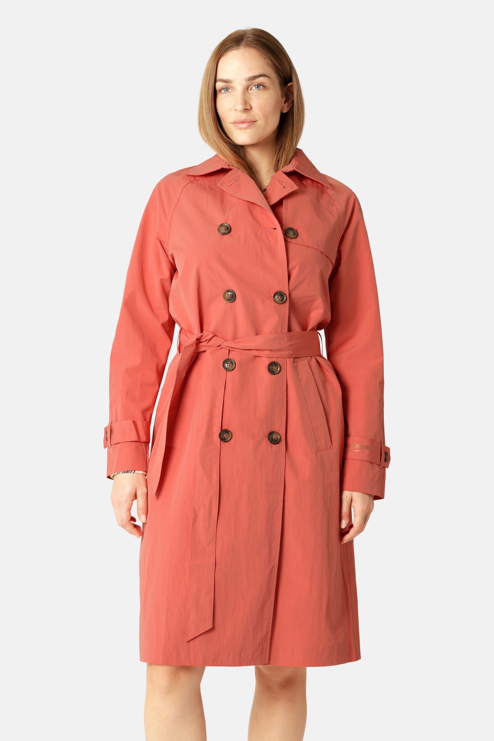 Regenjas RAINVISION03 - 391 Spiced Coral | Spiced Coral | Coat | Ilse Jacobsen