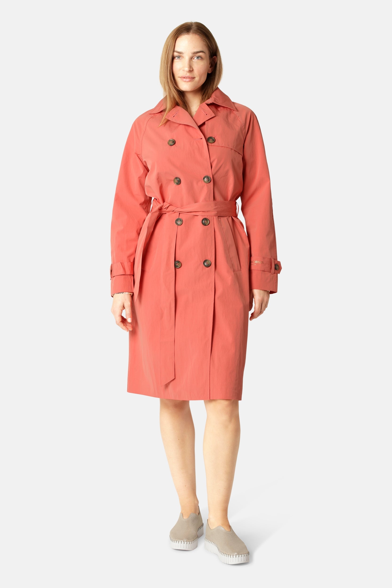 Regenjas RAINVISION03 - 391 Spiced Coral | Spiced Coral | Coat | Ilse Jacobsen