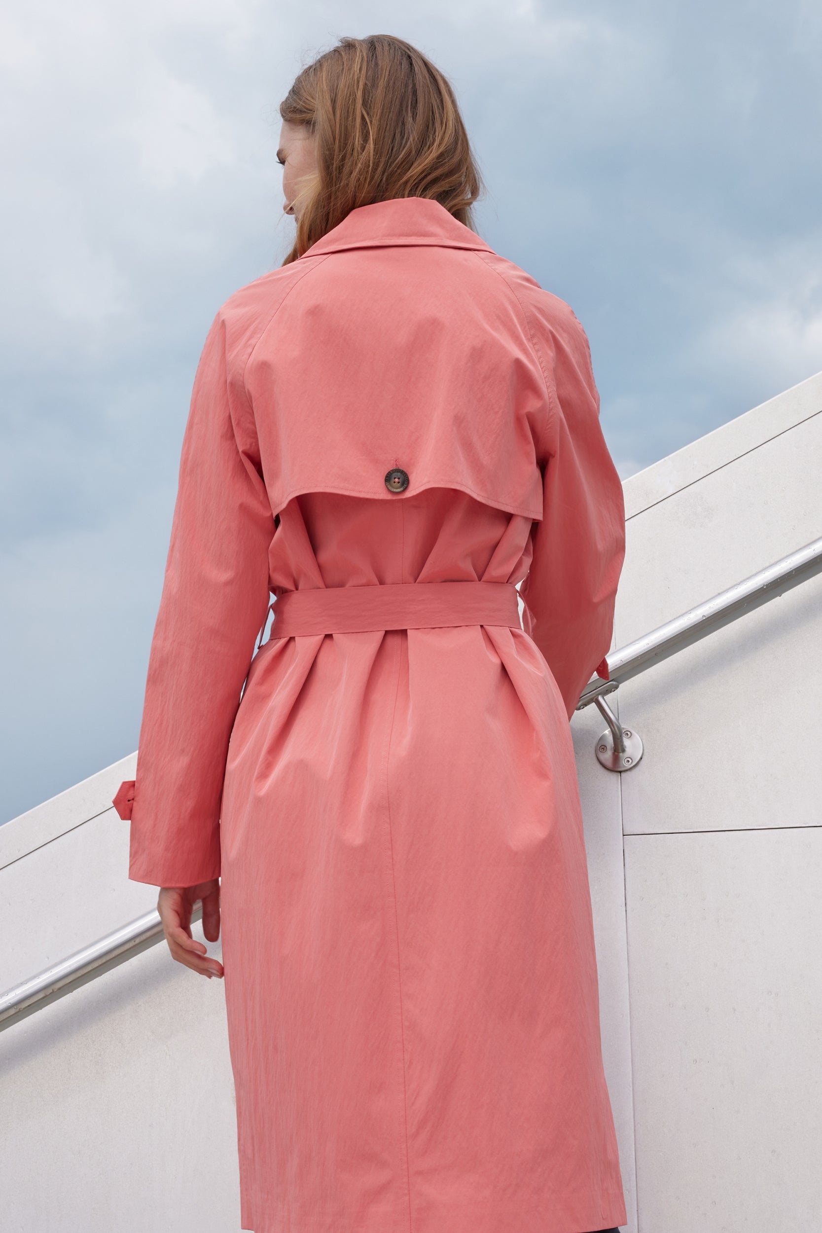 Regenjas RAINVISION03 - 391 Spiced Coral | Spiced Coral | Coat | Ilse Jacobsen