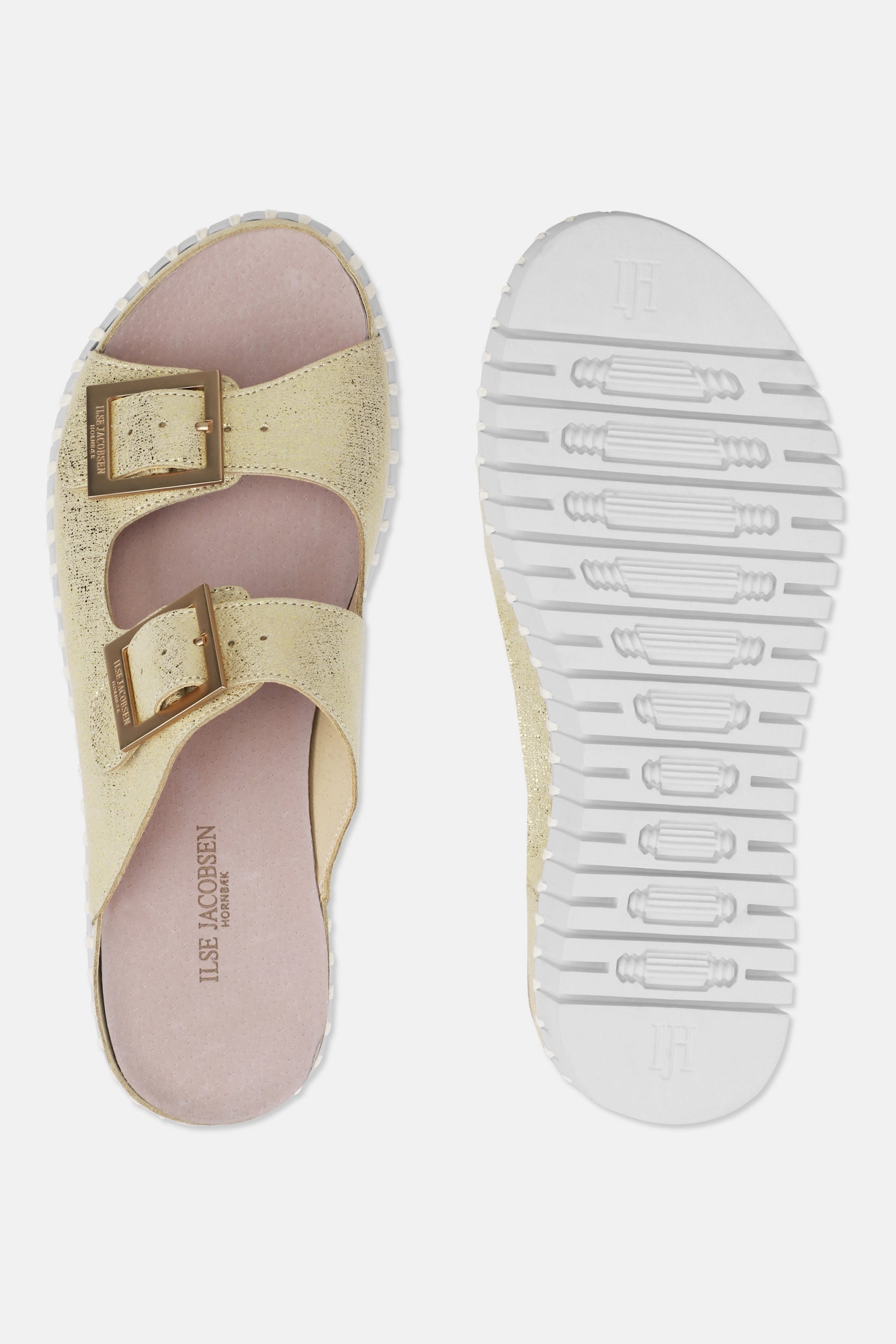 Sandalen met verstelbare band TULIP1032 - 780100 Platin White | Platin White | Shoes | Ilse Jacobsen