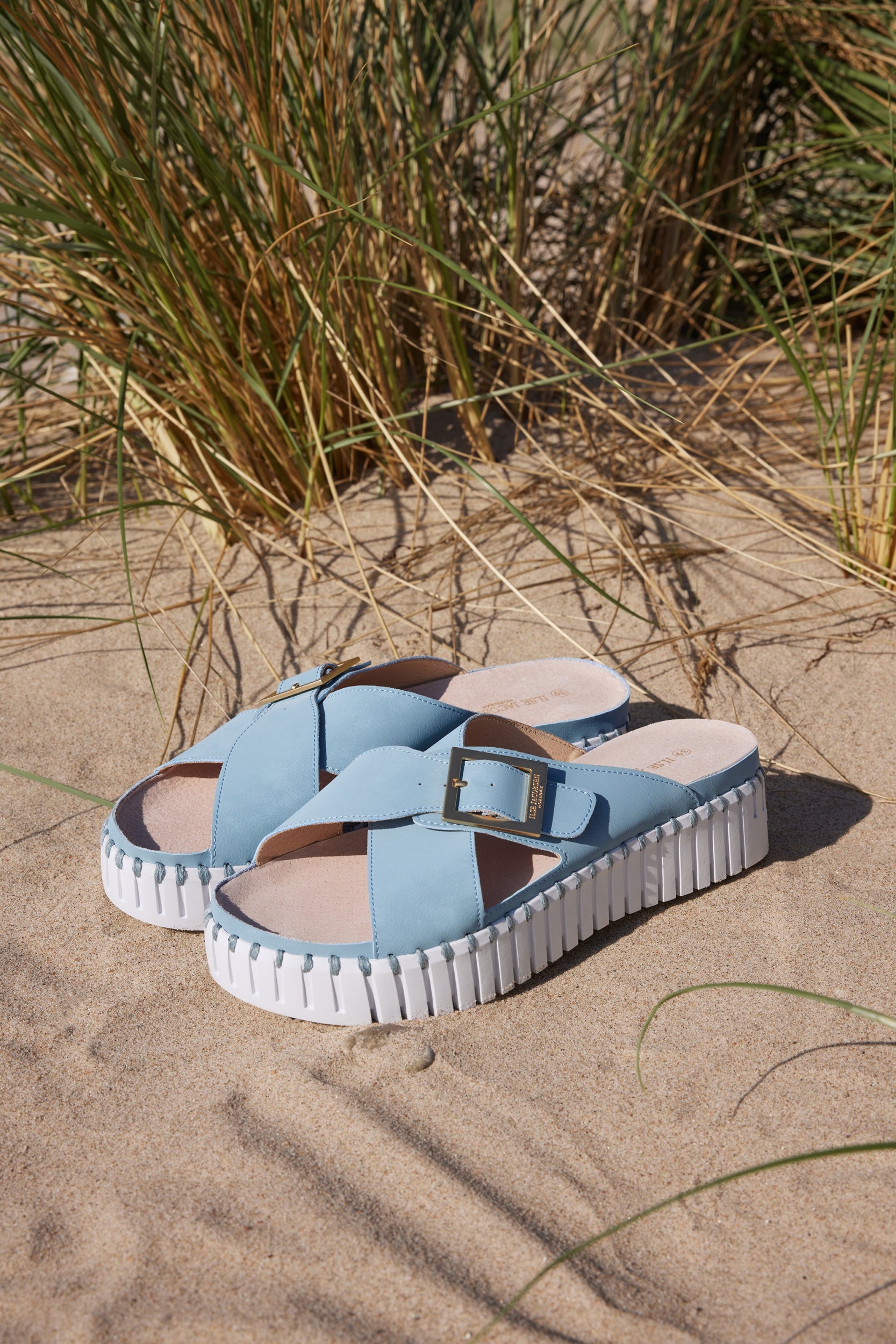 Sandalen TULIP1033 - 698100 Cloud Blue White | Cloud Blue White | Shoes | Ilse Jacobsen