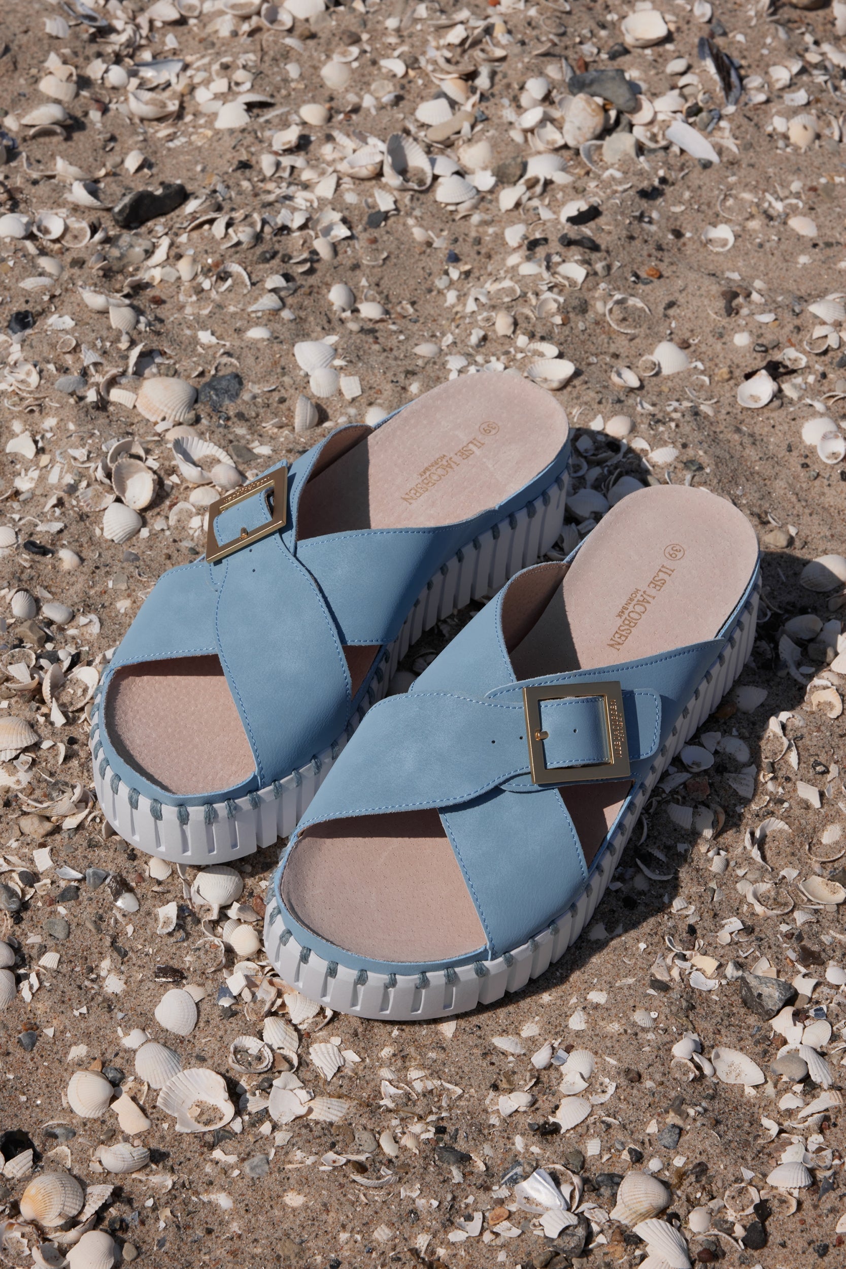 Sandalen TULIP1033 - 698100 Cloud Blue White | Cloud Blue White | Shoes | Ilse Jacobsen