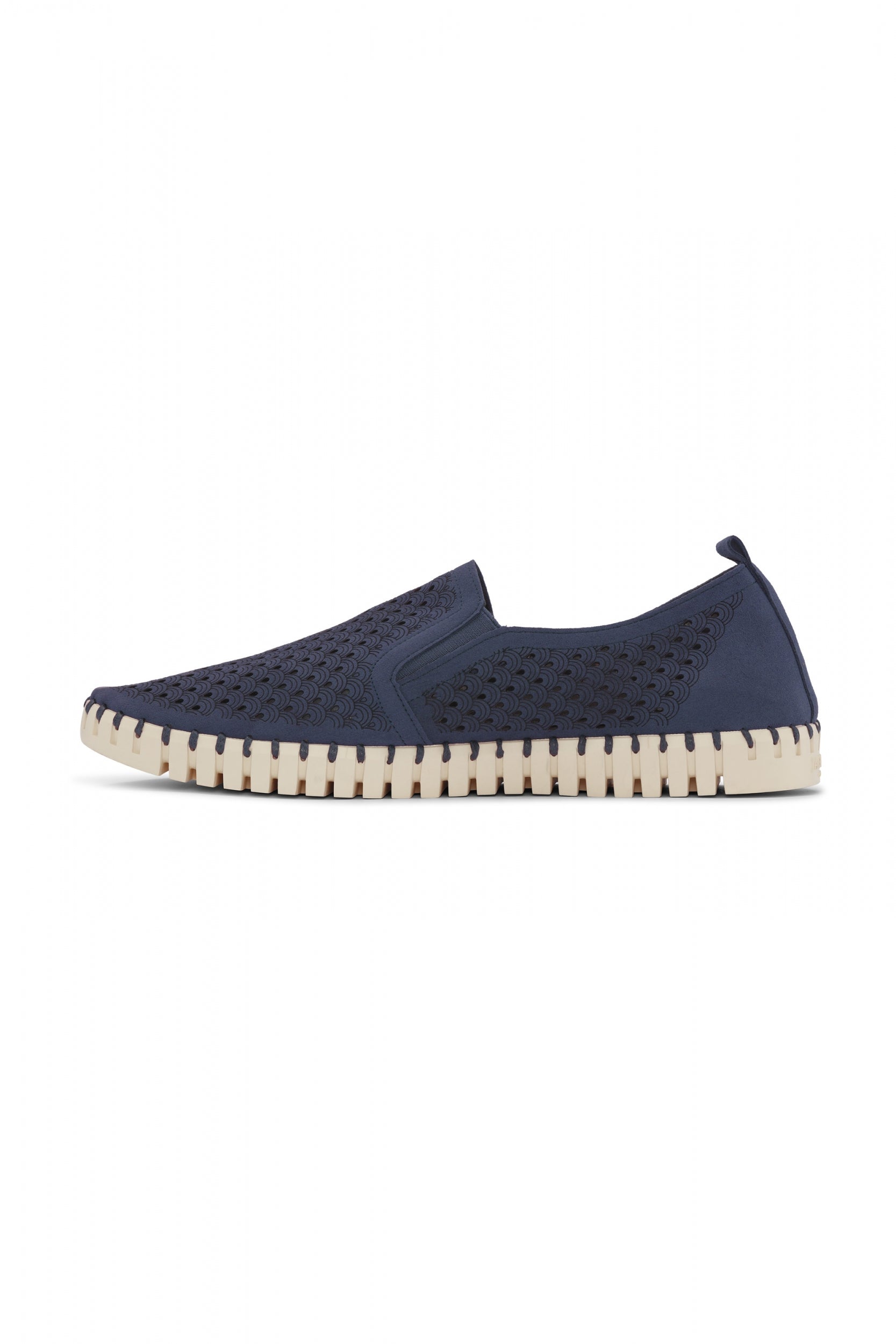 Instappers Heren TULIP140MEN beige zool - 660 Dark Indigo | Dark Indigo | Shoes | Ilse Jacobsen