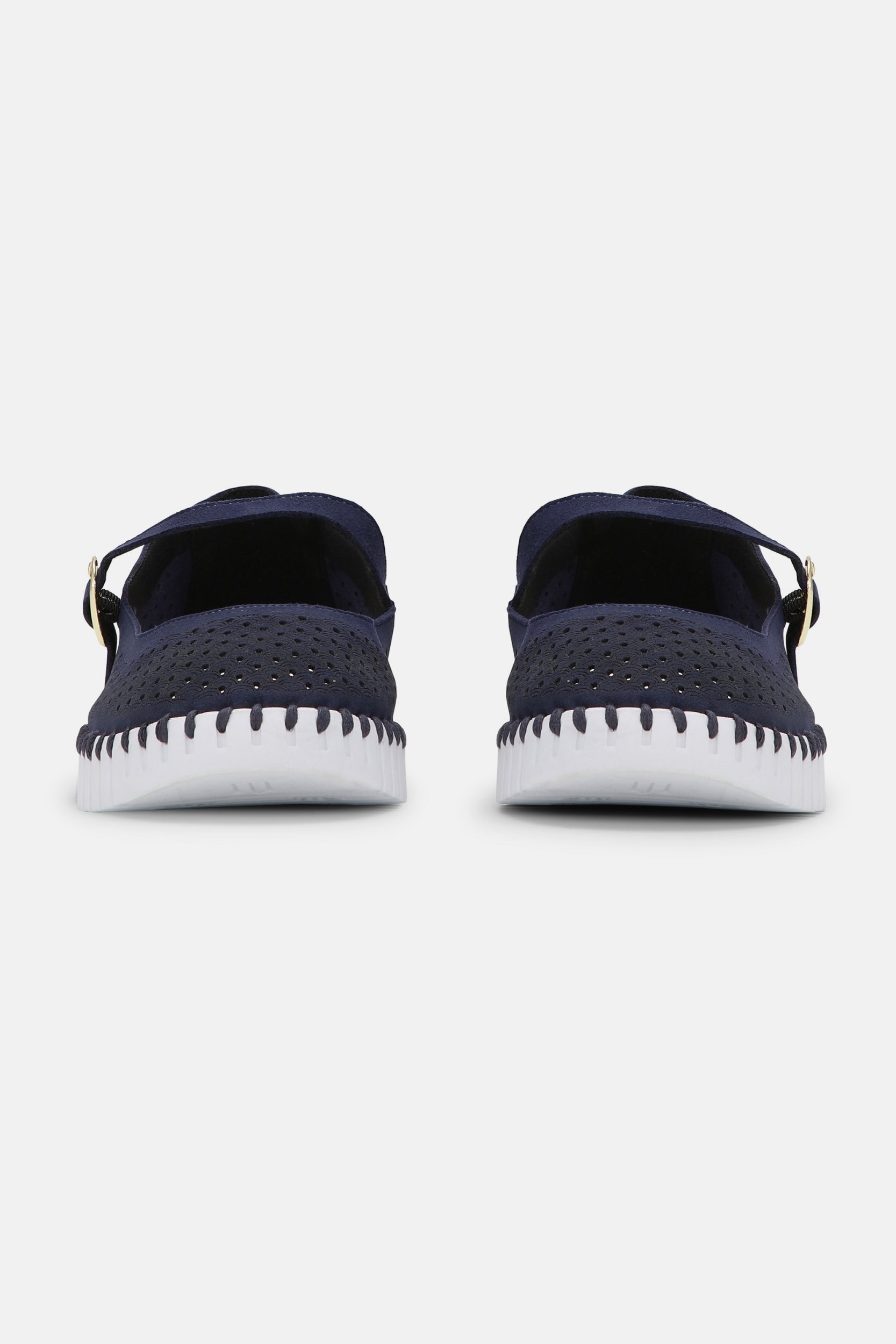 Tulip Ballerina TULIP3476 - 660100 Dark Indigo White | Dark Indigo White | Shoes | Ilse Jacobsen