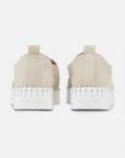 Instappers Platform TULIP3876 beige zool - 144100 Kit White | Kit White | Shoes | Ilse Jacobsen